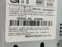2010 Buick Lacrosse Radio AM FM Cd Player Receiver Replacement P/N:20907419 20888798 Fits OEM Used Auto Parts - Oemusedautop