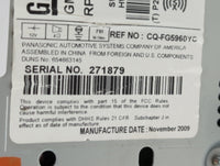 2010-2010 Buick Lacrosse Am Fm Cd Player Radio Receiver - Oemusedautoparts1.com