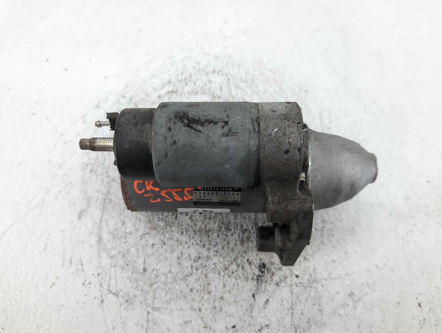 2010-2016 Buick Lacrosse Car Starter Motor Solenoid OEM P/N:04801839AB Fits OEM Used Auto Parts - Oemusedautoparts1.com
