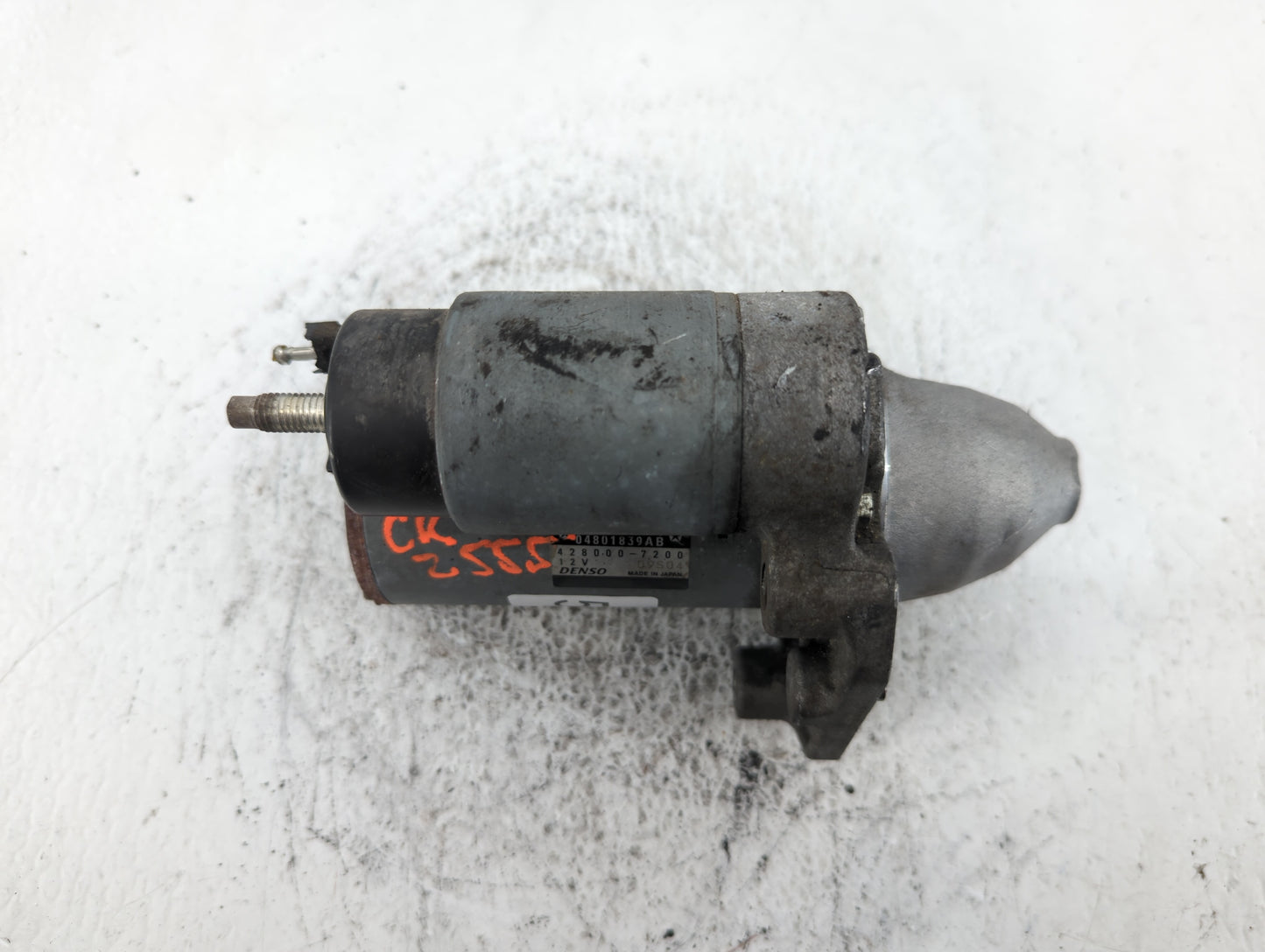 2010-2016 Buick Lacrosse Car Starter Motor Solenoid OEM P/N:04801839AB Fits OEM Used Auto Parts - Oemusedautoparts1.com