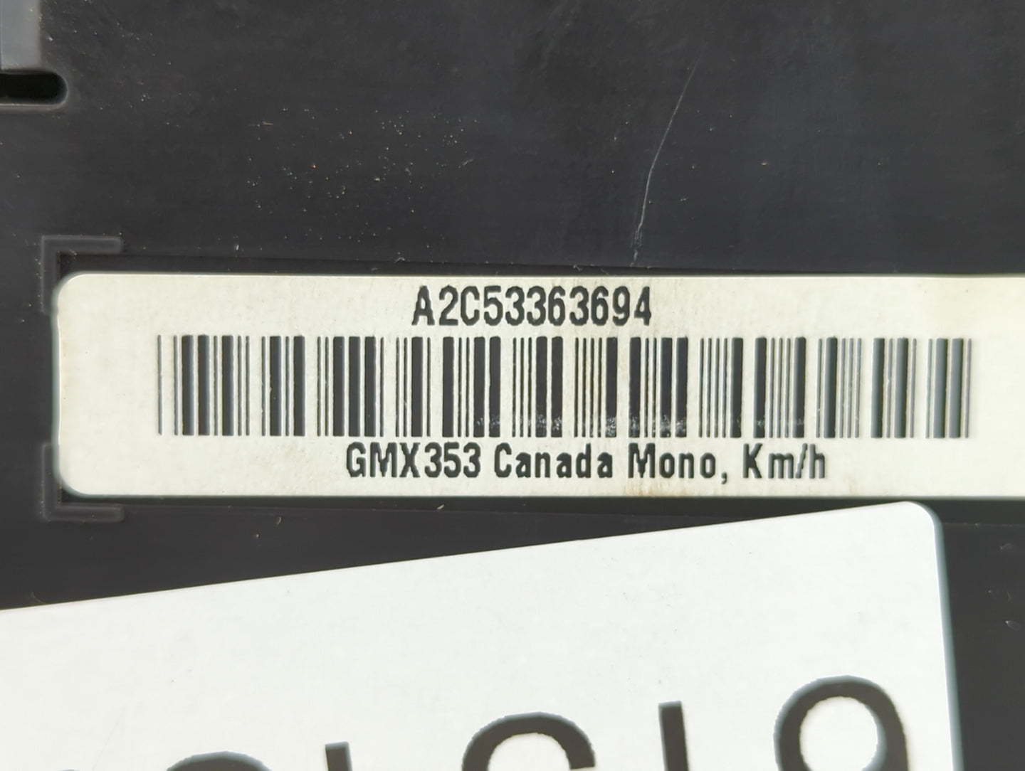 2010 Buick Lacrosse Instrument Cluster Speedometer Gauges P/N:A2C53363694 Fits OEM Used Auto Parts - Oemusedautoparts1.com