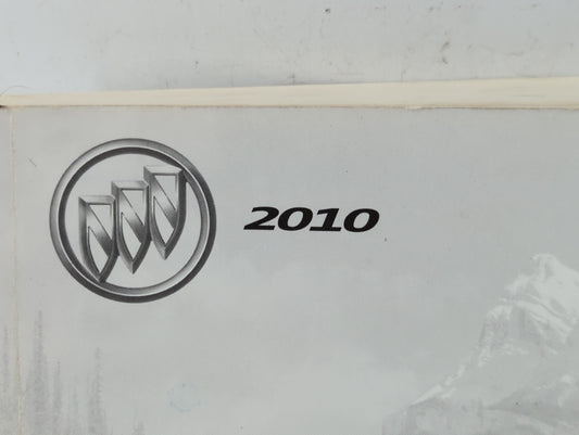 2010 Buick Lacrosse Owners Manual Book Guide P/N:25919686 B OEM Used Auto Parts