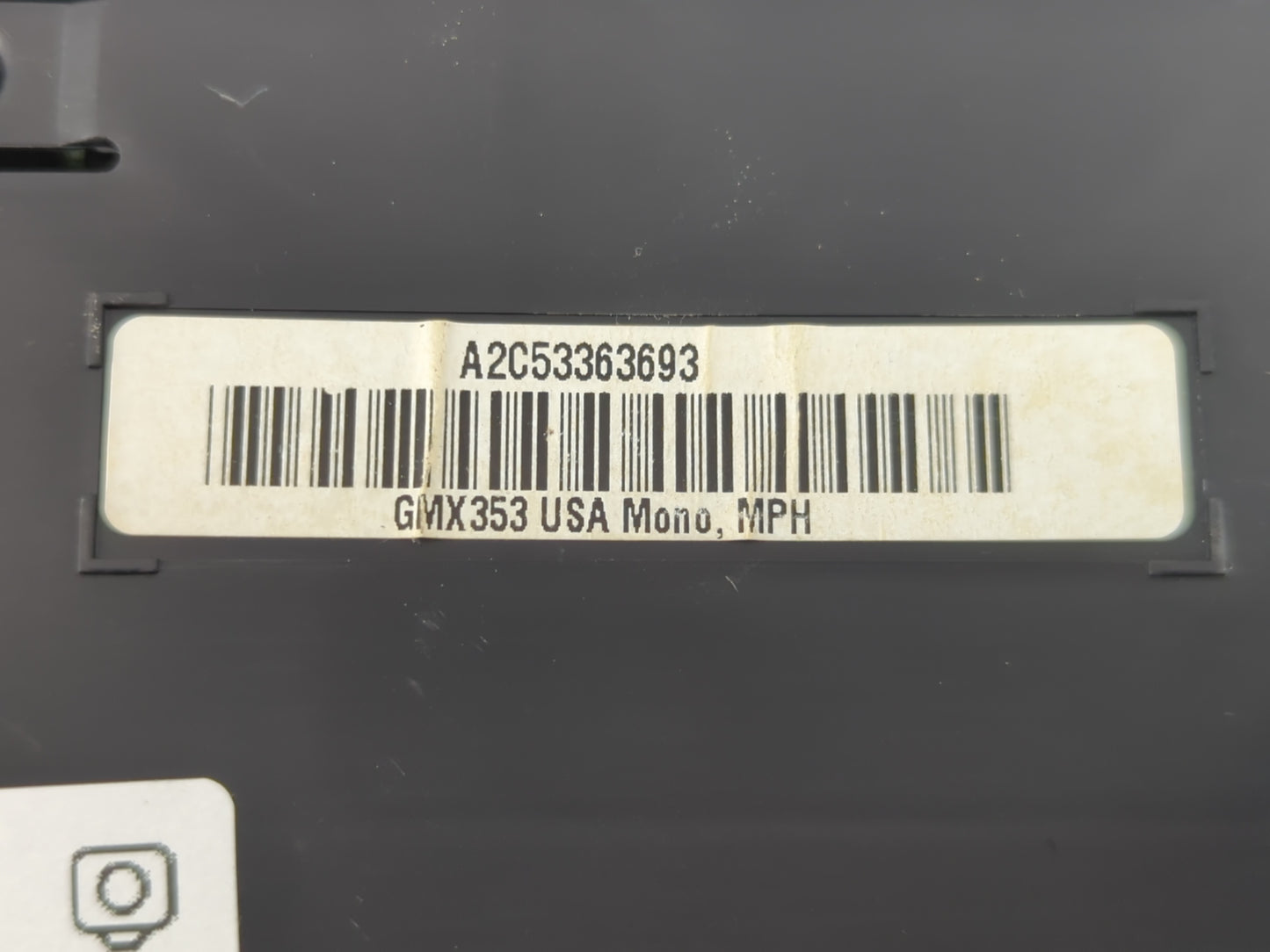 2010 Buick Lacrosse Instrument Cluster Speedometer Gauges P/N:A2C53363693 Fits OEM Used Auto Parts - Oemusedautoparts1.com