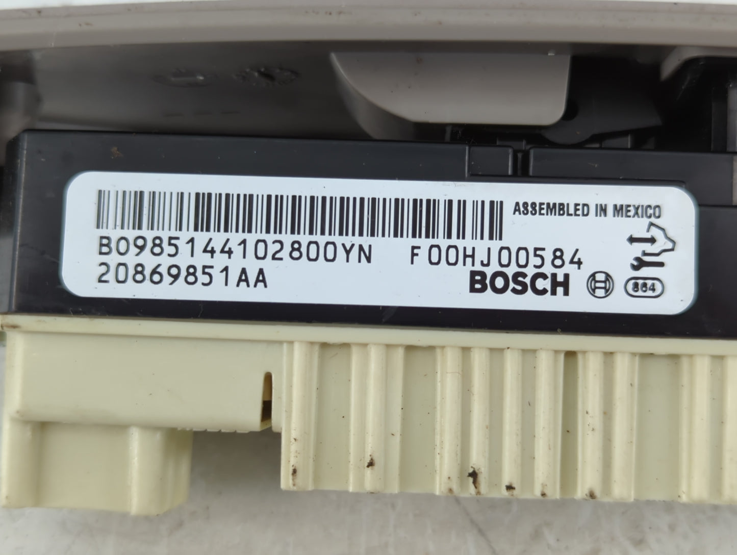 2006-2011 Buick Lucerne Master Power Window Switch Replacement Driver Side Left P/N:F00HJ00584 20869851AA Fits OEM Used Auto