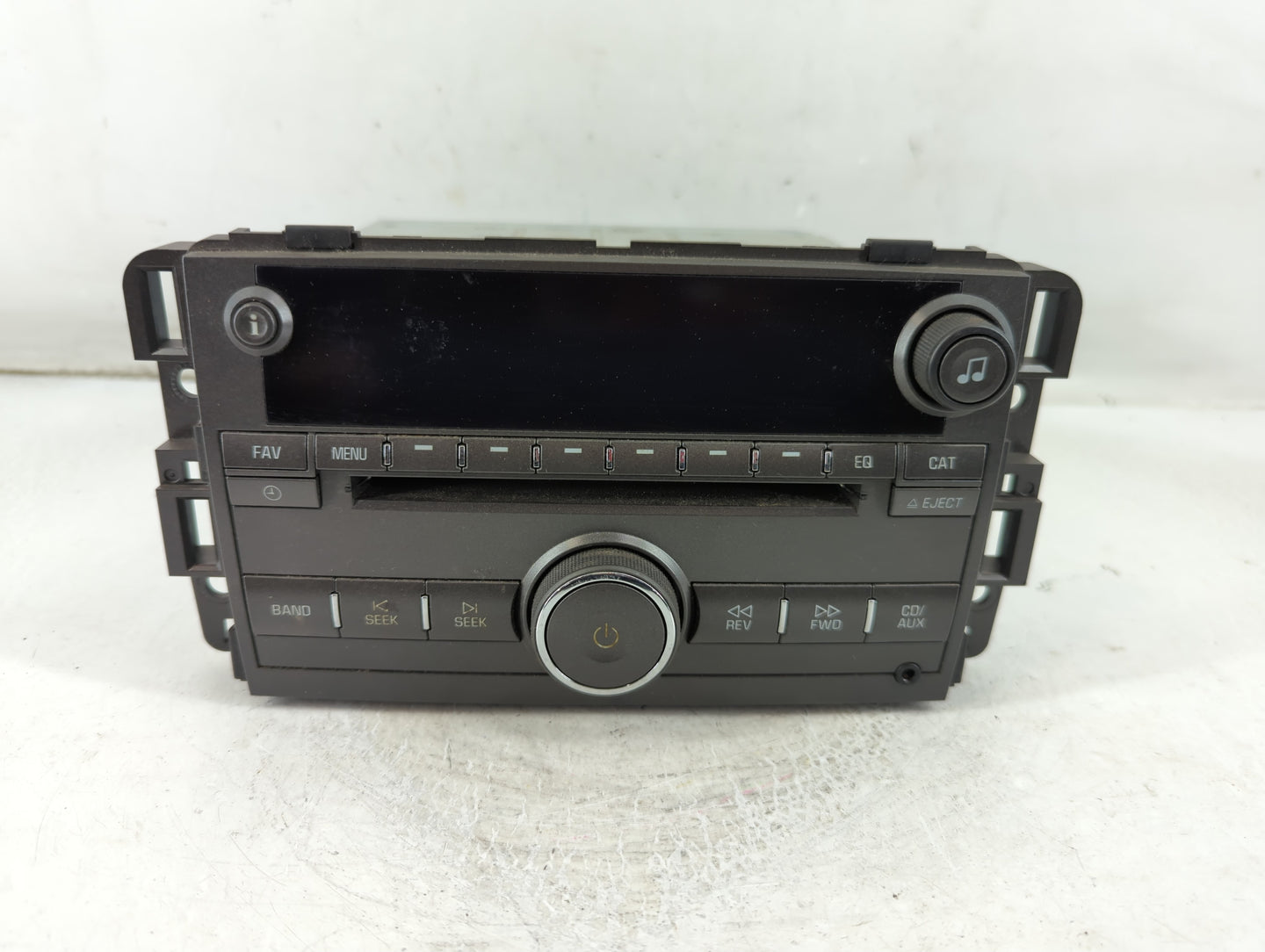 2009-2010 Buick Lucerne Radio AM FM Cd Player Receiver Replacement P/N:20763964 Fits Fits 2009 2010 OEM Used Auto Parts - Oe