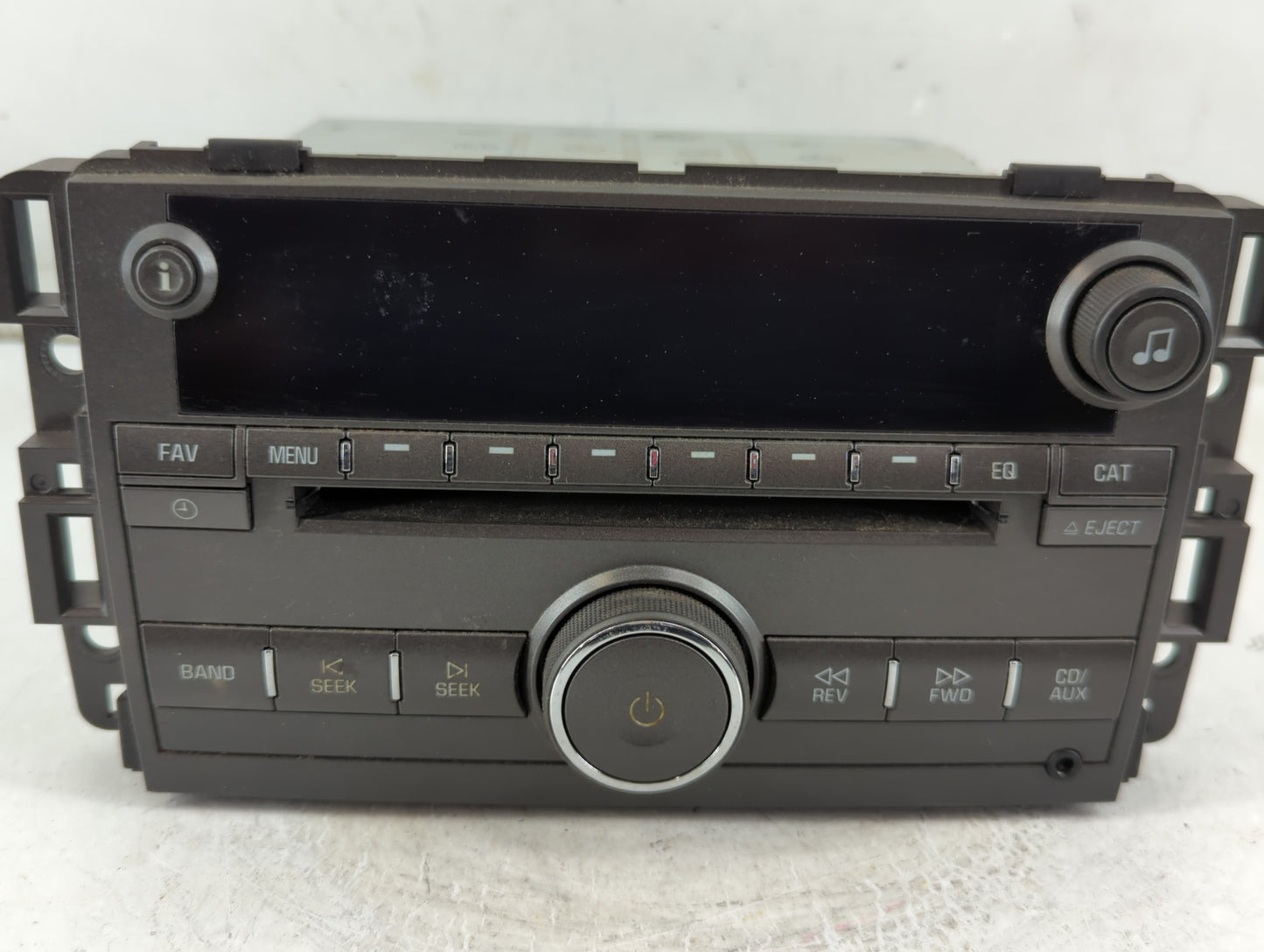2009-2010 Buick Lucerne Radio AM FM Cd Player Receiver Replacement P/N:20763964 Fits Fits 2009 2010 OEM Used Auto Parts - Oe