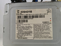 2008-2011 Cadillac Cts Radio AM FM Cd Player Receiver Replacement P/N:20940118 Fits Fits 2008 2009 2010 2011 OEM Used Auto P