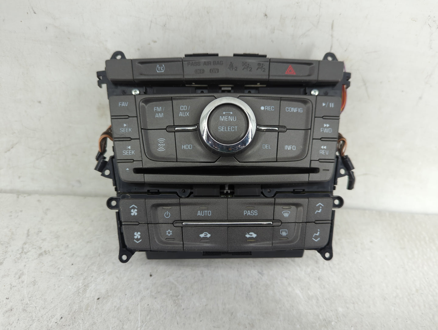 2010 Cadillac Cts Climate Control Module Temperature AC/Heater Replacement P/N:25947714 22748643, 25960559 Fits OEM Used Aut