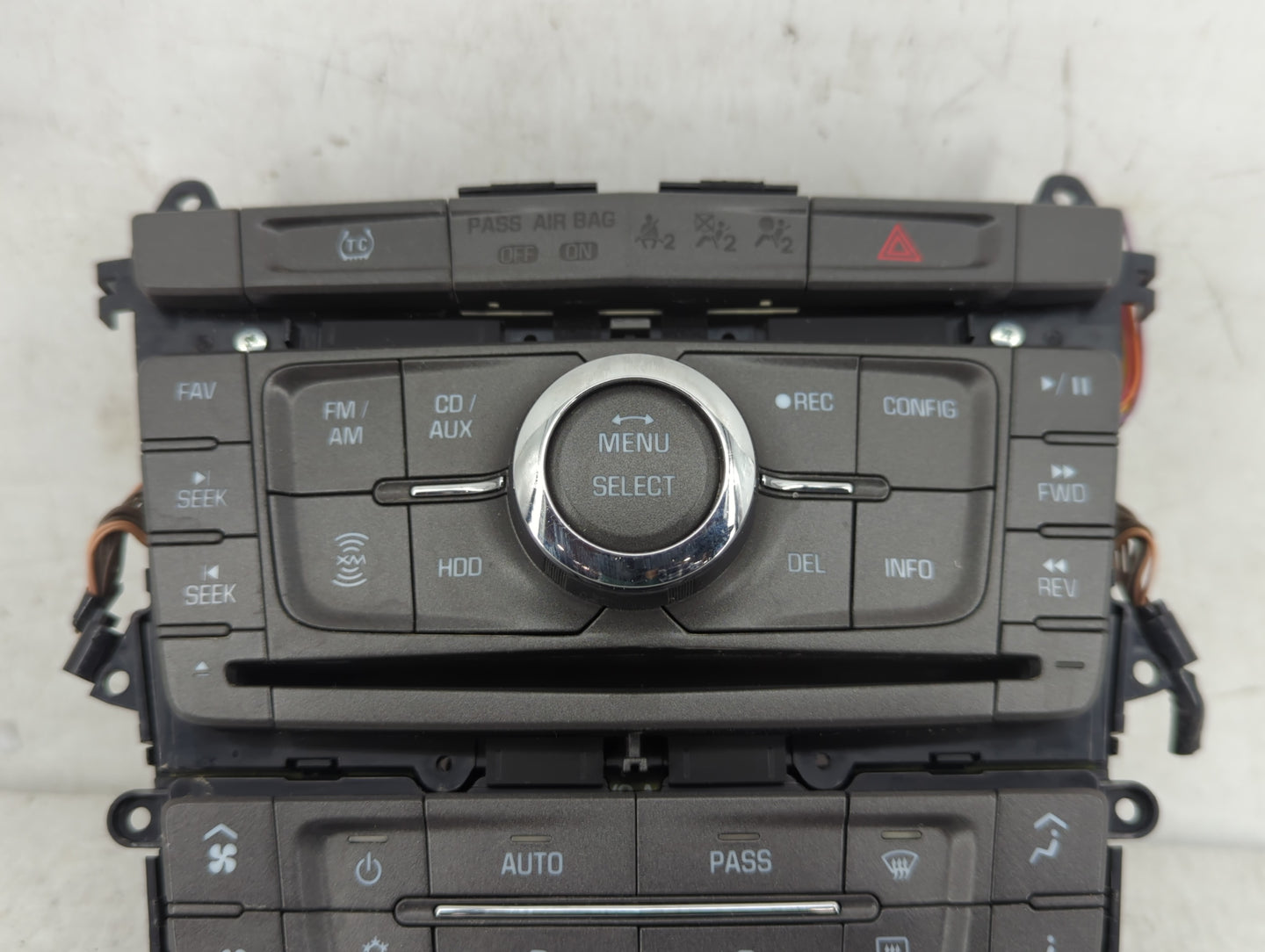 2010 Cadillac Cts Climate Control Module Temperature AC/Heater Replacement P/N:25947714 22748643, 25960559 Fits OEM Used Aut