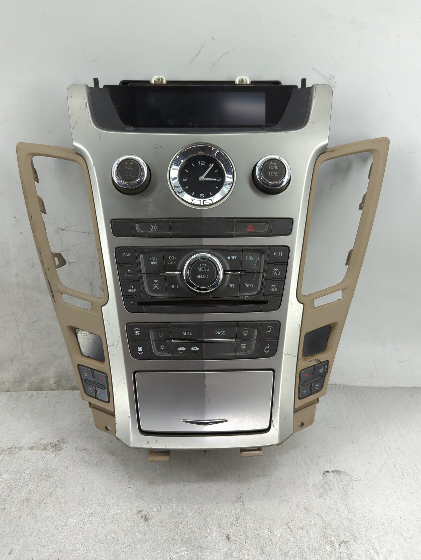 2008-2010 Cadillac Cts Radio AM FM Cd Player Receiver Replacement P/N:25960566 816641628022, 14798022 Fits Fits 2008 2009 20