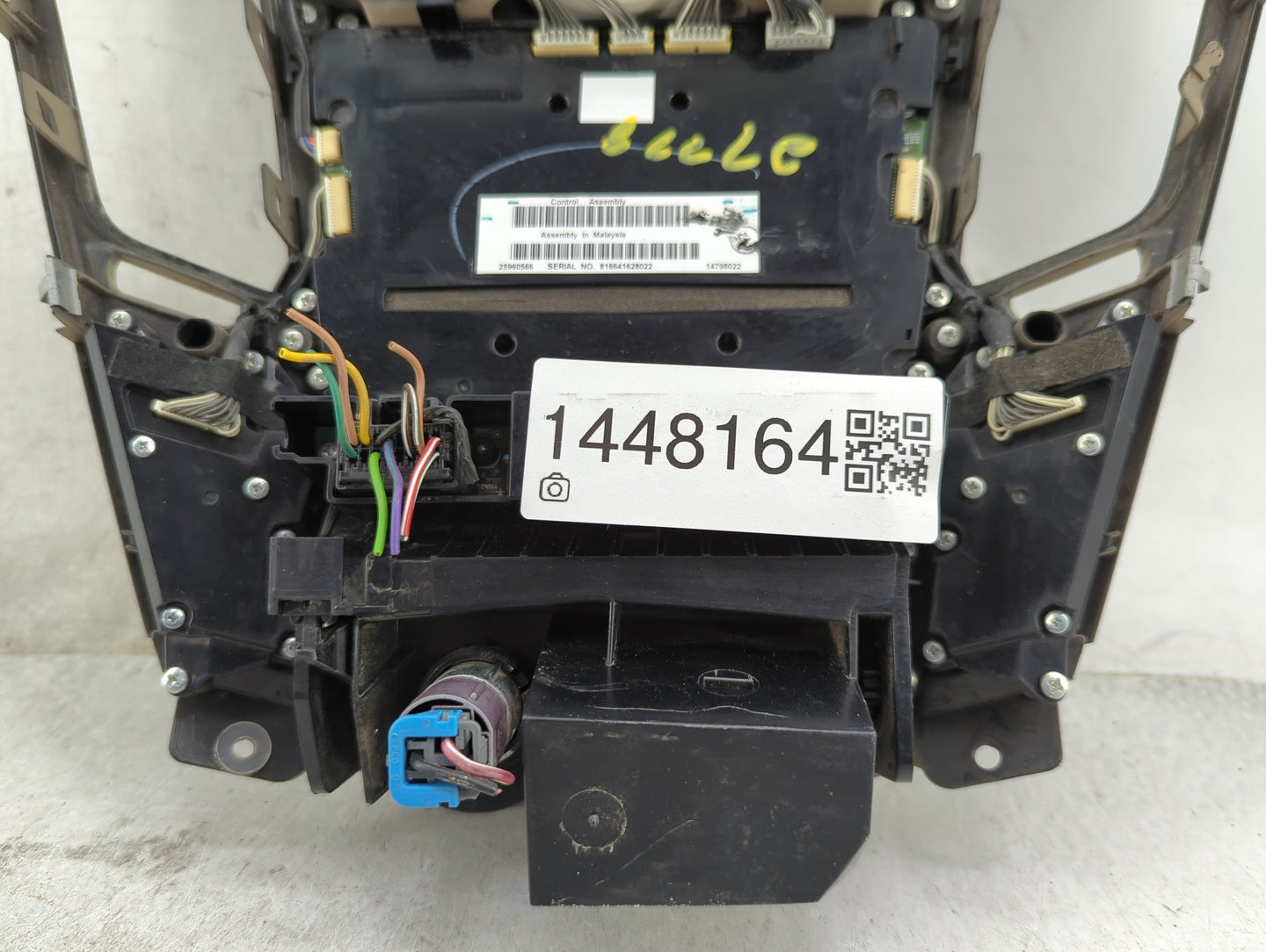 2008-2010 Cadillac Cts Radio AM FM Cd Player Receiver Replacement P/N:25960566 816641628022, 14798022 Fits Fits 2008 2009 20