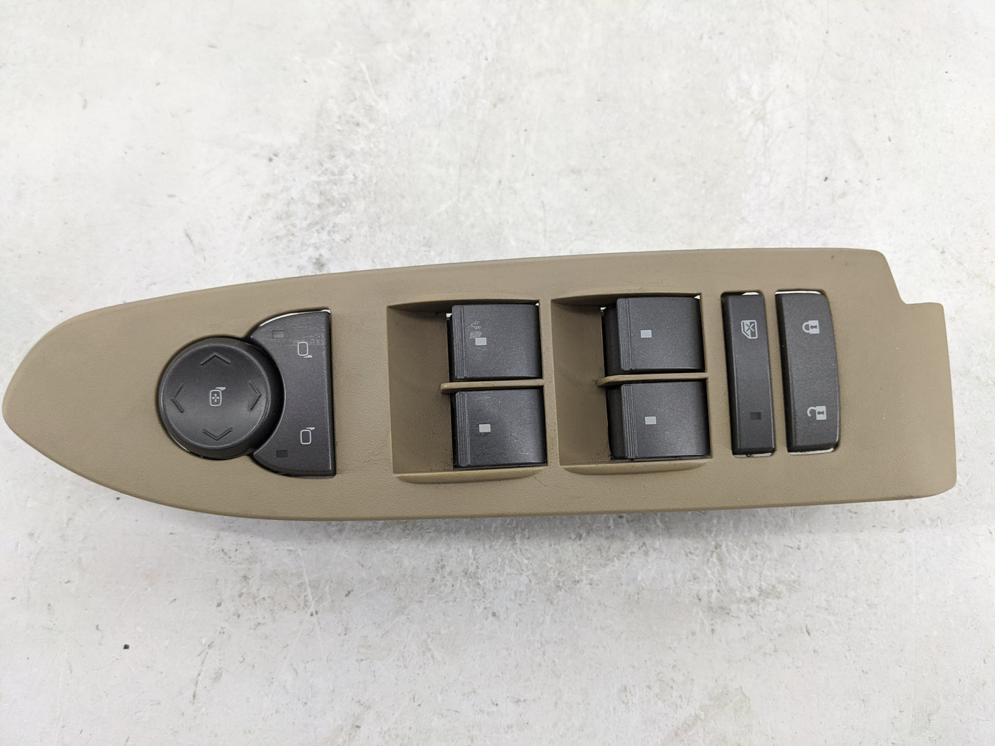 2010-2012 Cadillac Cts Master Power Window Switch Replacement Driver Side Left P/N:25970545AB BP05454015900FQ Fits OEM Used 