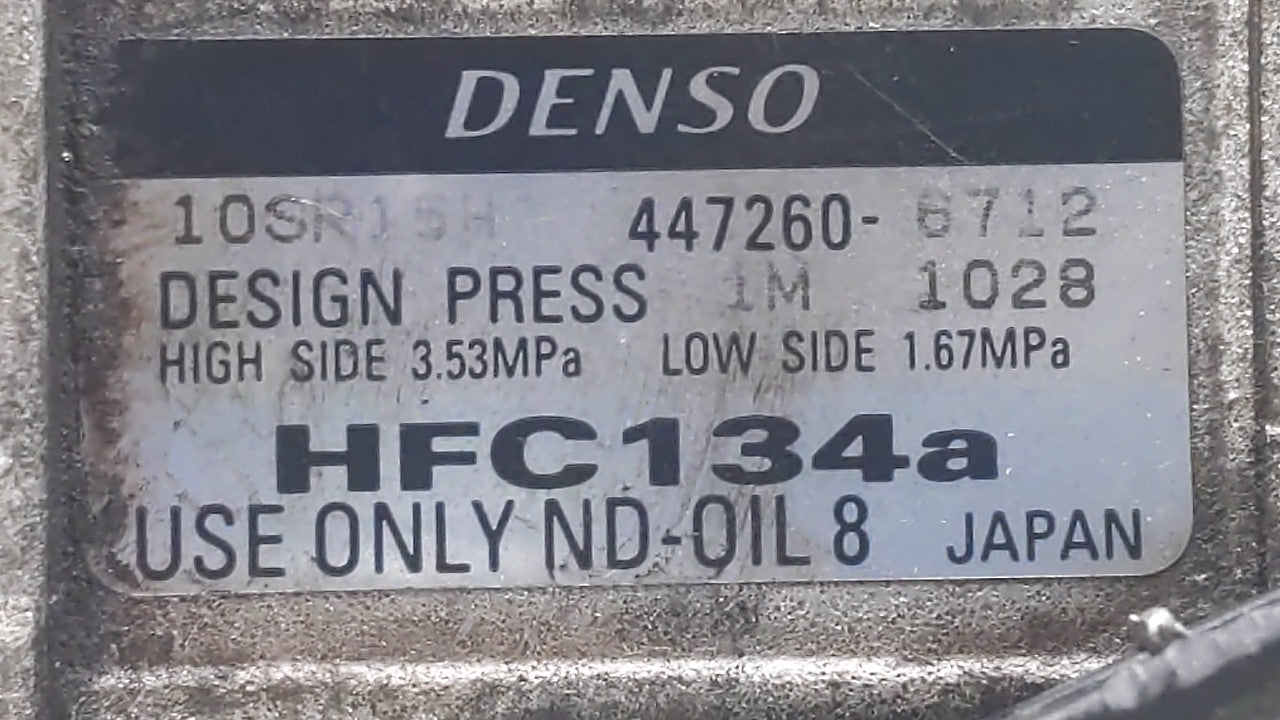 2008-2014 Cadillac Cts Air Conditioning A/c Ac Compressor Oem - Oemusedautoparts1.com