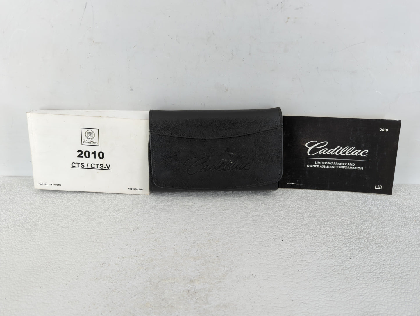 2010 Cadillac Cts Owners Manual Book Guide OEM Used Auto Parts - Oemusedautoparts1.com