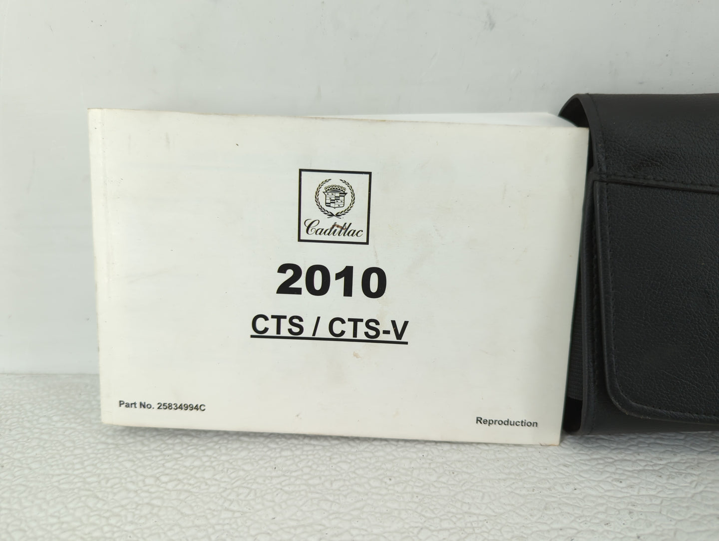 2010 Cadillac Cts Owners Manual Book Guide OEM Used Auto Parts - Oemusedautoparts1.com