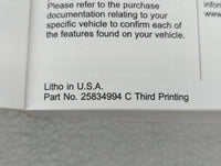 2010 Cadillac Cts Owners Manual Book Guide OEM Used Auto Parts - Oemusedautoparts1.com