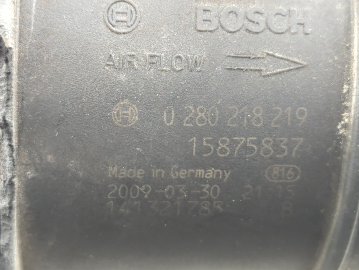 2008-2011 Cadillac Cts Mass Air Flow Meter Maf Sensor 505300 - Oemusedautoparts1.com