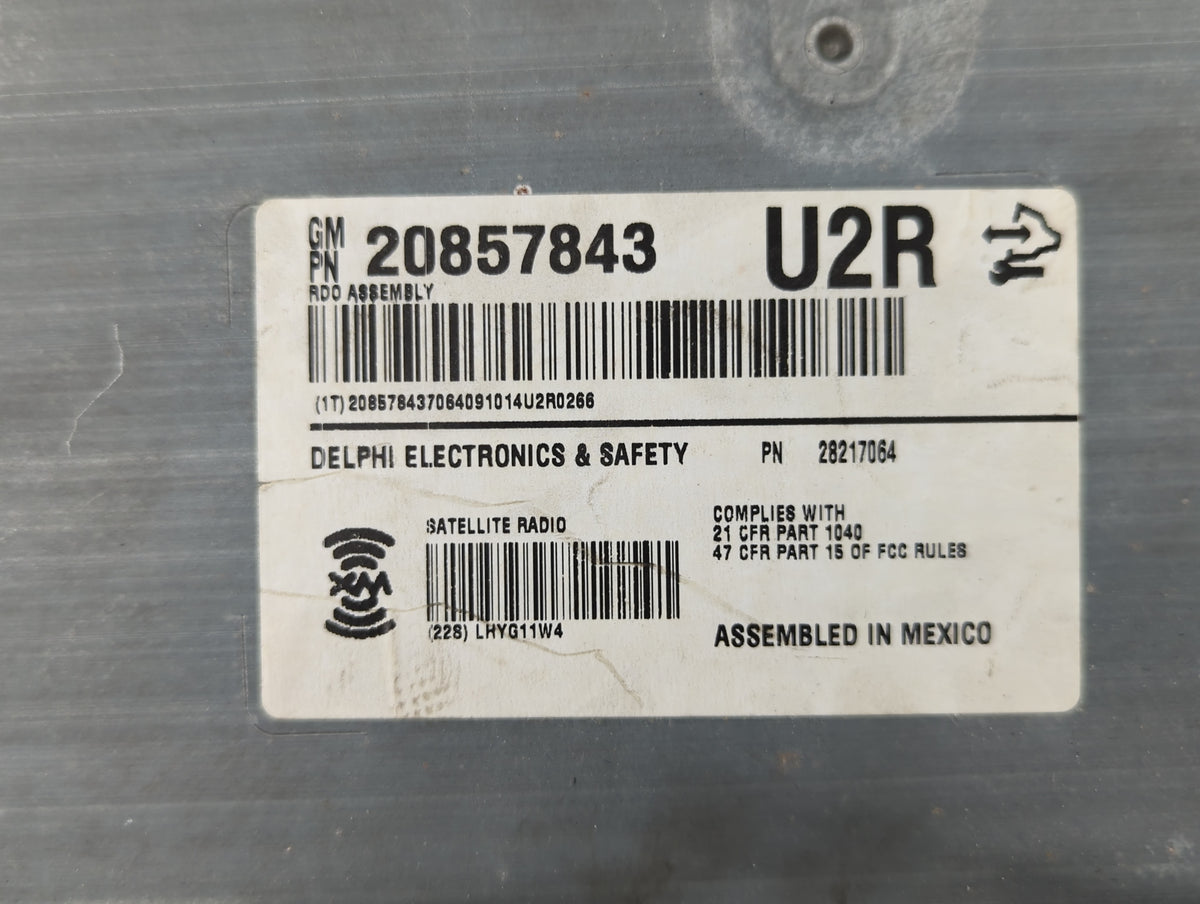 2009-2014 Cadillac Cts Am Fm Cd Player Radio Receiver 572765 - Oemusedautoparts1.com
