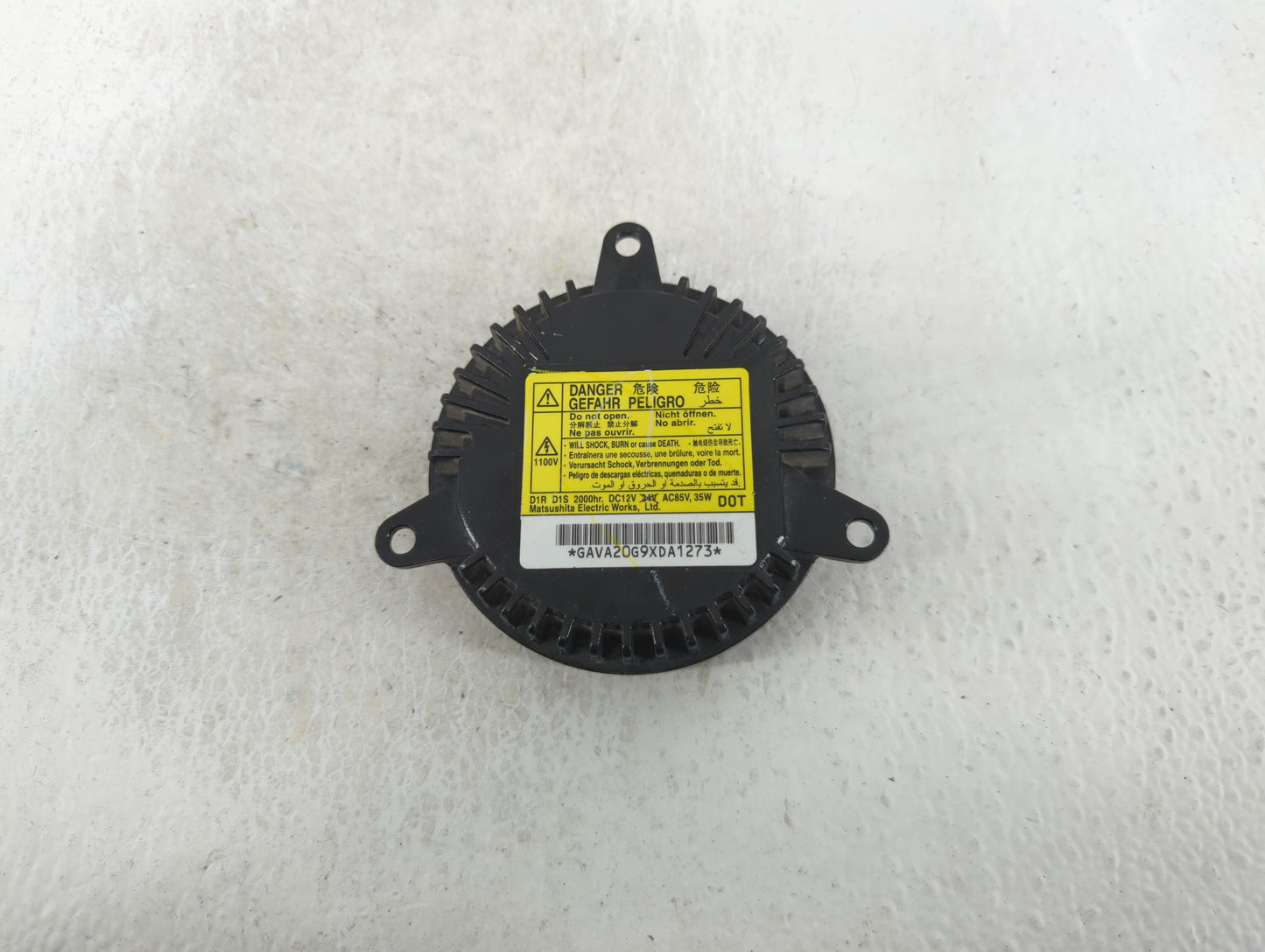 2010-2012 Cadillac Cts Headlight Ballast Head Light - Oemusedautoparts1.com