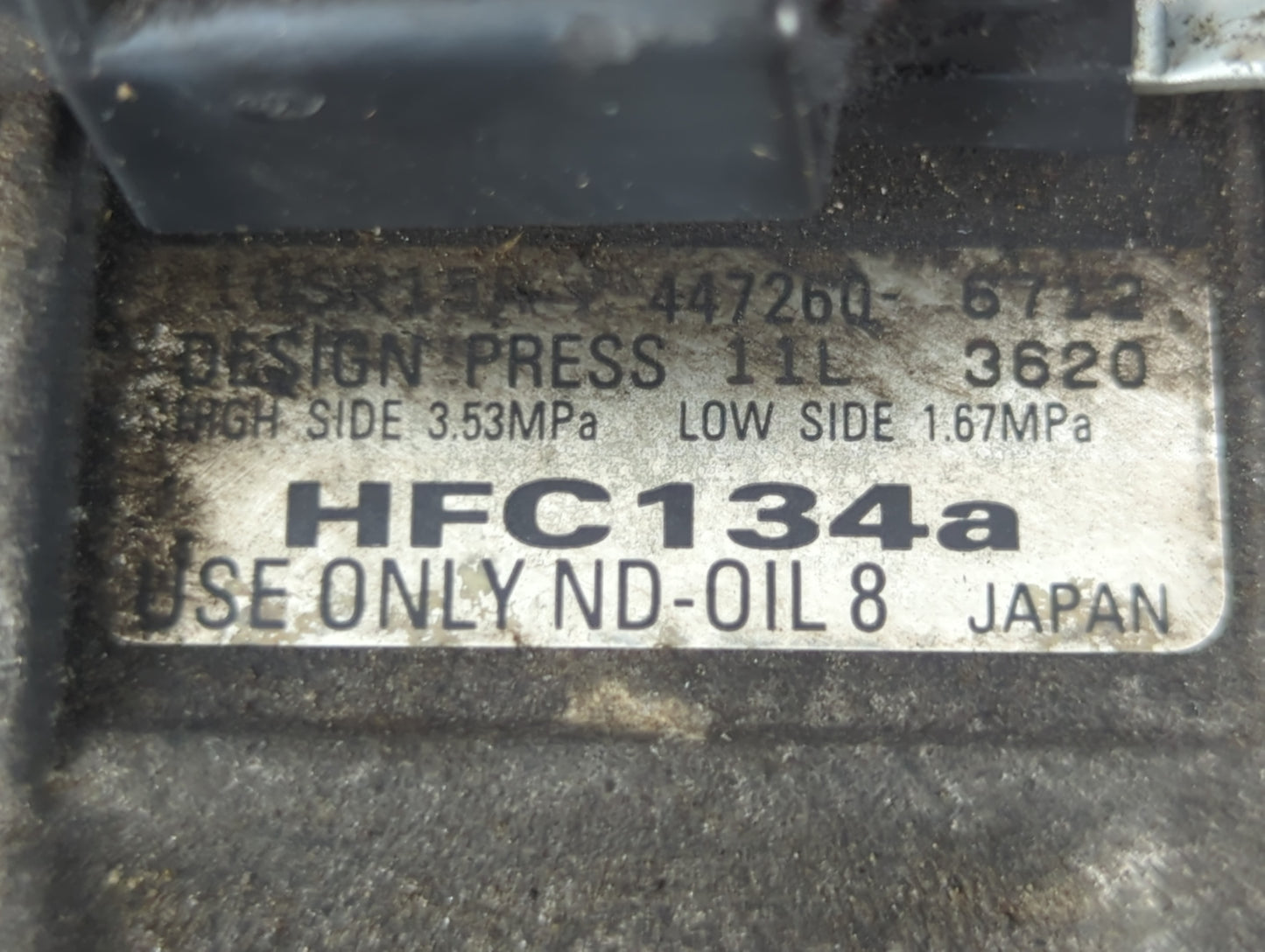 2008-2014 Cadillac Cts Air Conditioning A/c Ac Compressor Oem - Oemusedautoparts1.com