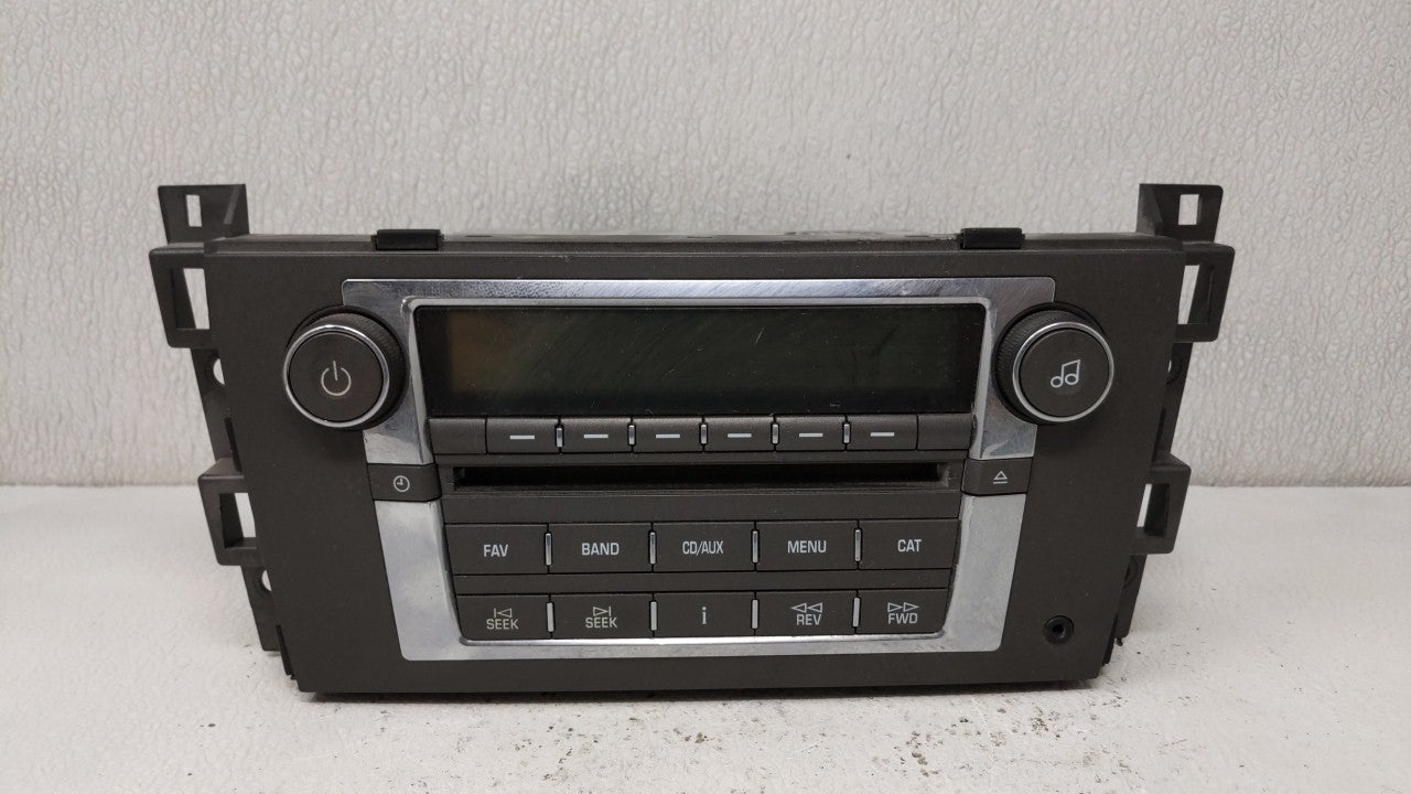 2008-2011 Cadillac Dts Radio AM FM Cd Player Receiver Replacement P/N:25849388 Fits Fits 2008 2009 2010 2011 OEM Used Auto P