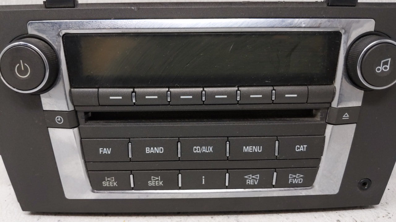 2008-2011 Cadillac Dts Radio AM FM Cd Player Receiver Replacement P/N:25849388 Fits Fits 2008 2009 2010 2011 OEM Used Auto P