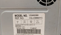 2008-2011 Cadillac Dts Radio AM FM Cd Player Receiver Replacement P/N:25818943 25849388 Fits Fits 2008 2009 2010 2011 OEM Us