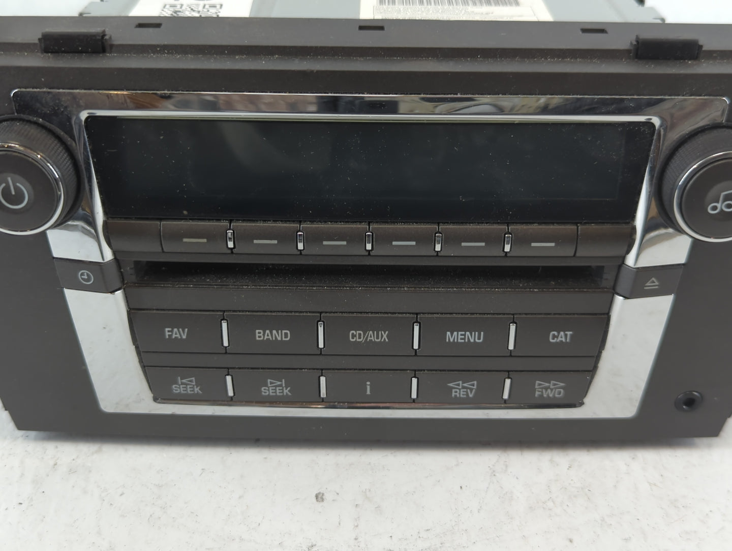 2008-2011 Cadillac Dts Am Fm Cd Player Radio Receiver - Oemusedautoparts1.com