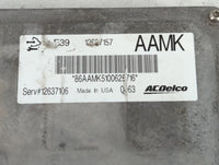 2010-2011 Cadillac Srx PCM Engine Control Computer ECU ECM PCU OEM P/N:12667157 Fits Fits 2010 2011 2012 2013 OEM Used Auto 