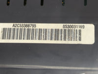 2010 Cadillac Srx Instrument Cluster Speedometer Gauges P/N:0530031169 Fits OEM Used Auto Parts - Oemusedautoparts1.com