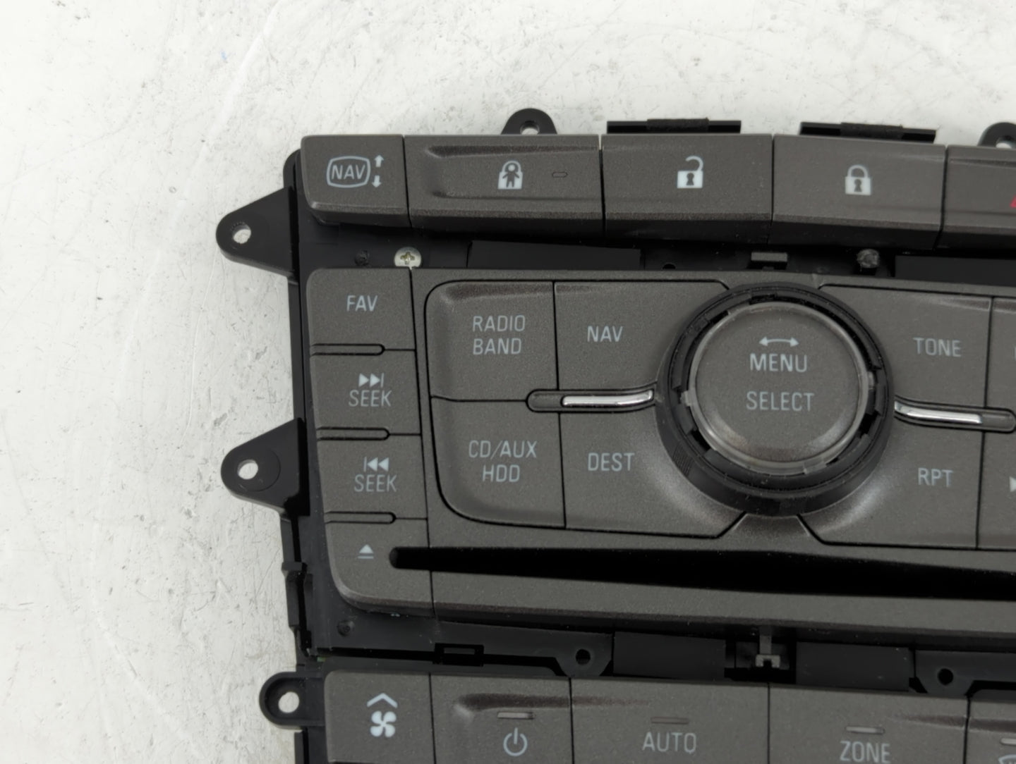 2010 Cadillac Srx Radio AM FM Cd Player Receiver Replacement P/N:20848220 Fits Fits 2011 OEM Used Auto Parts - Oemusedautopa