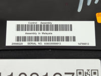 2010 Cadillac Srx Radio AM FM Cd Player Receiver Replacement P/N:20848220 Fits Fits 2011 OEM Used Auto Parts - Oemusedautopa