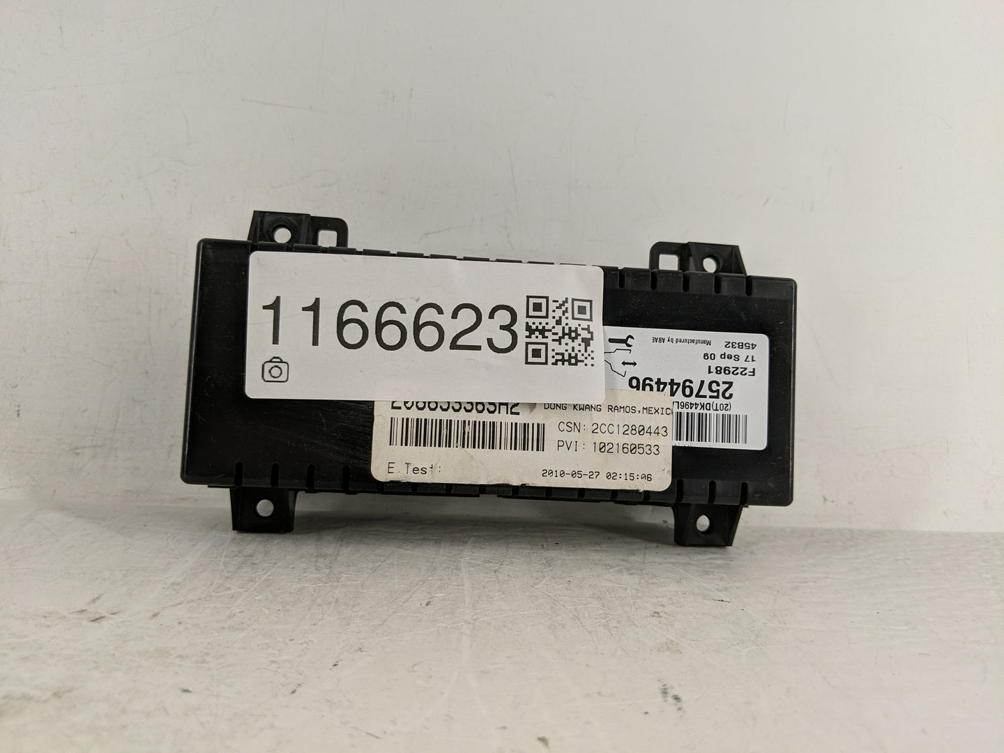 2010-2012 Cadillac Srx Radio AM FM Cd Player Receiver Replacement P/N:25794496 Fits Fits 2010 2011 2012 OEM Used Auto Parts 