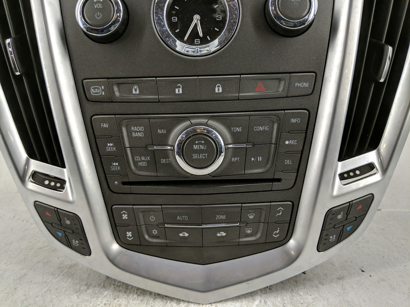 2010-2010 Cadillac Srx Radio Control Panel - Oemusedautoparts1.com