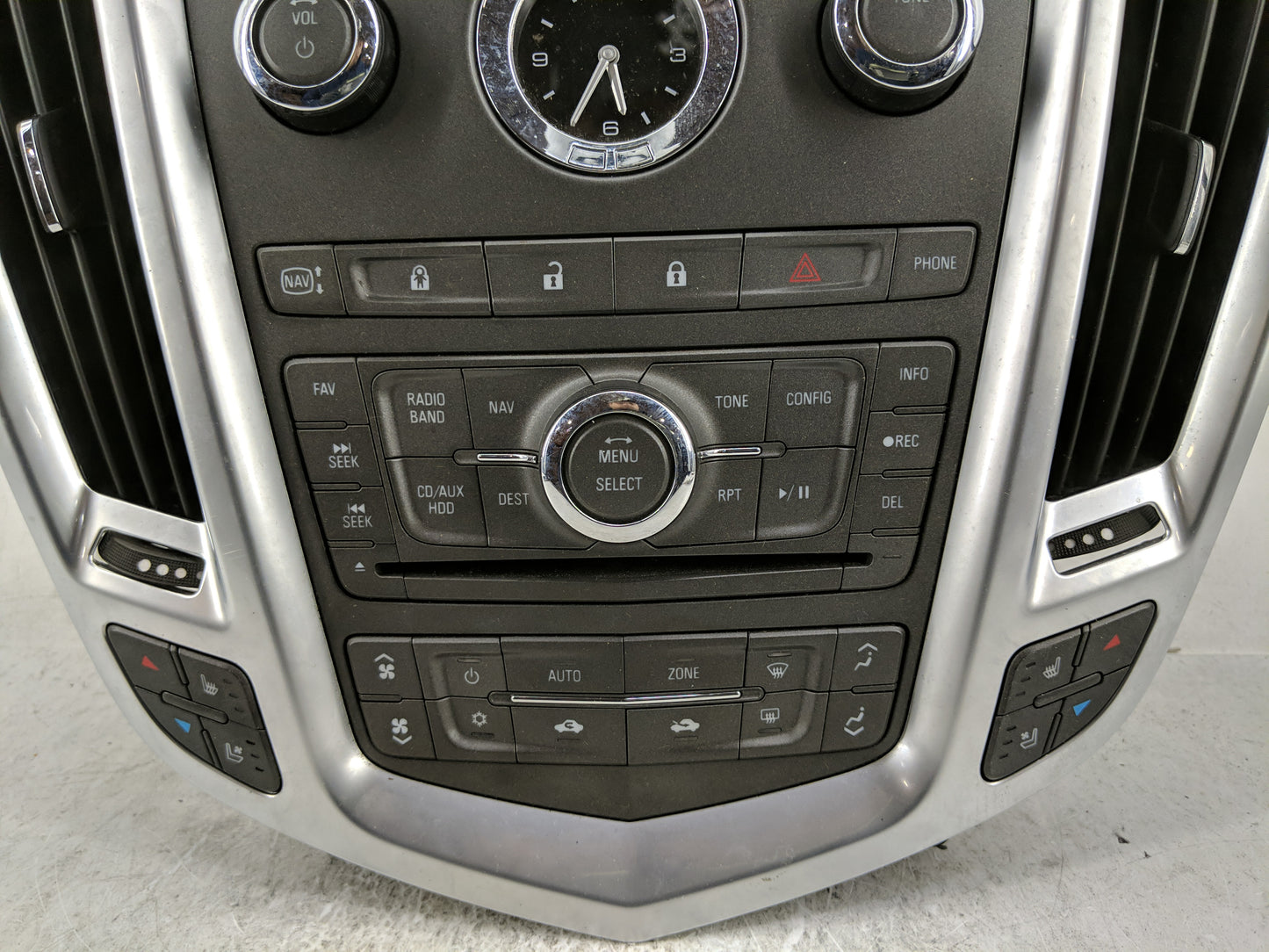 2010-2010 Cadillac Srx Radio Control Panel - Oemusedautoparts1.com
