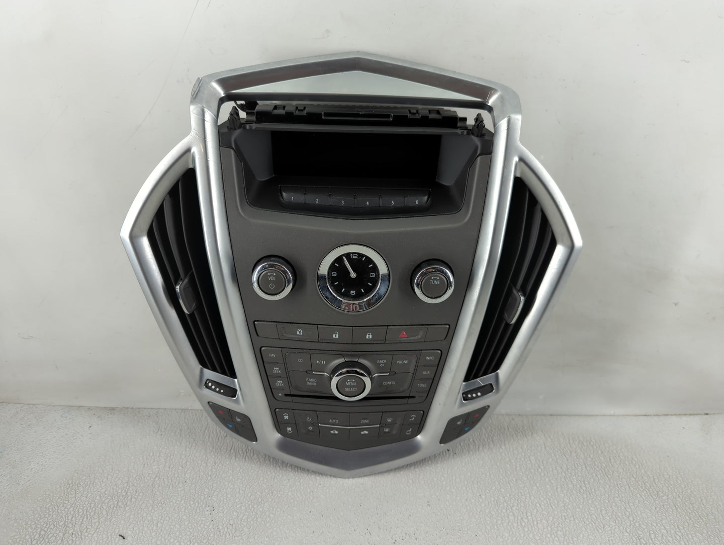 2010-2012 Cadillac Srx Radio AM FM Cd Player Receiver Replacement P/N:20882398H Fits Fits 2010 2011 2012 OEM Used Auto Parts