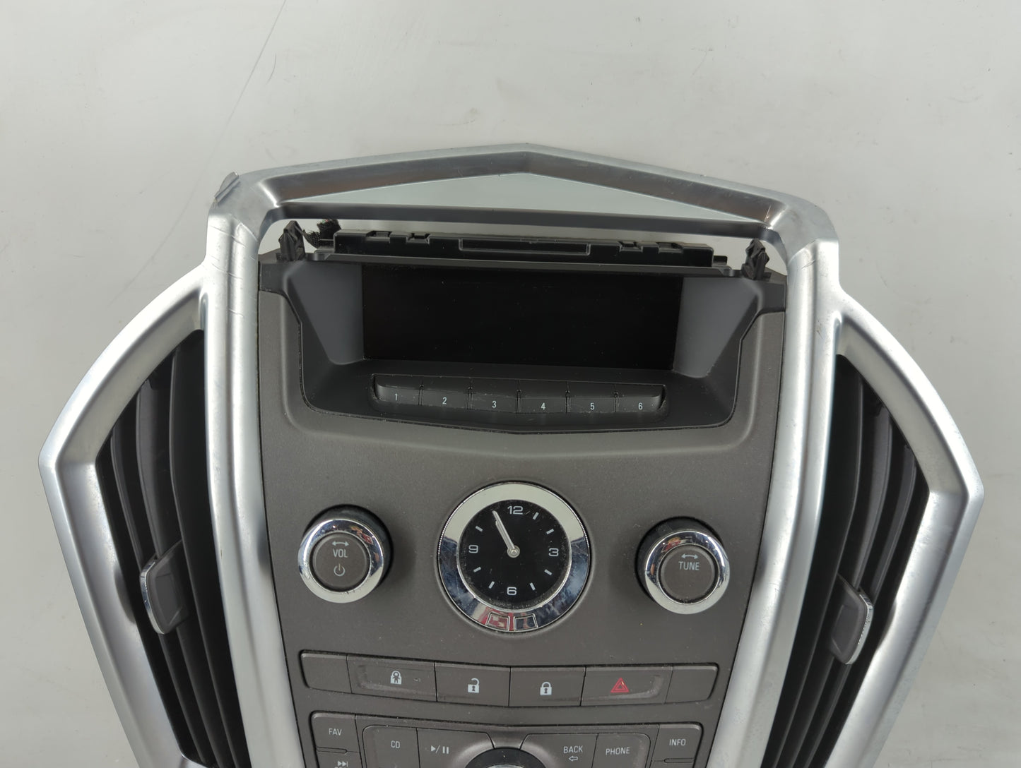 2010-2012 Cadillac Srx Radio AM FM Cd Player Receiver Replacement P/N:20882398H Fits Fits 2010 2011 2012 OEM Used Auto Parts