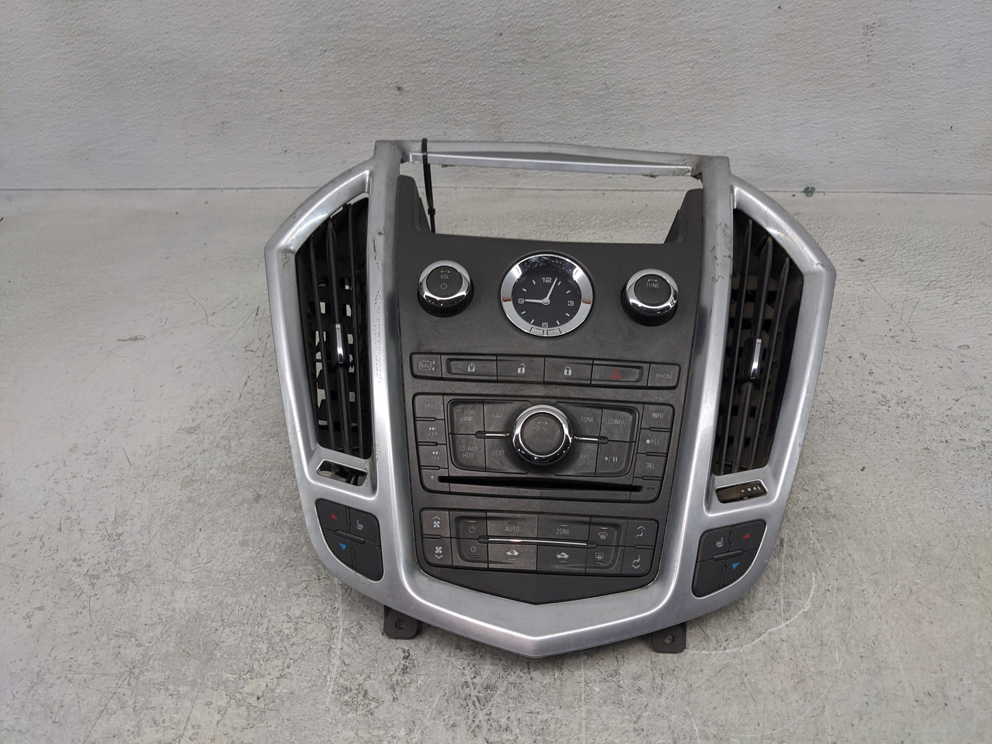 2010 Cadillac Srx Radio AM FM Cd Player Receiver Replacement P/N:14799513 20848220 Fits OEM Used Auto Parts - Oemusedautopar