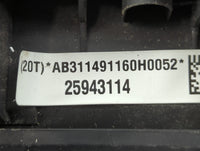 2010 Cadillac Srx Air Bag Driver Left Steering Wheel Mounted Fits OEM Used Auto Parts - Oemusedautoparts1.com