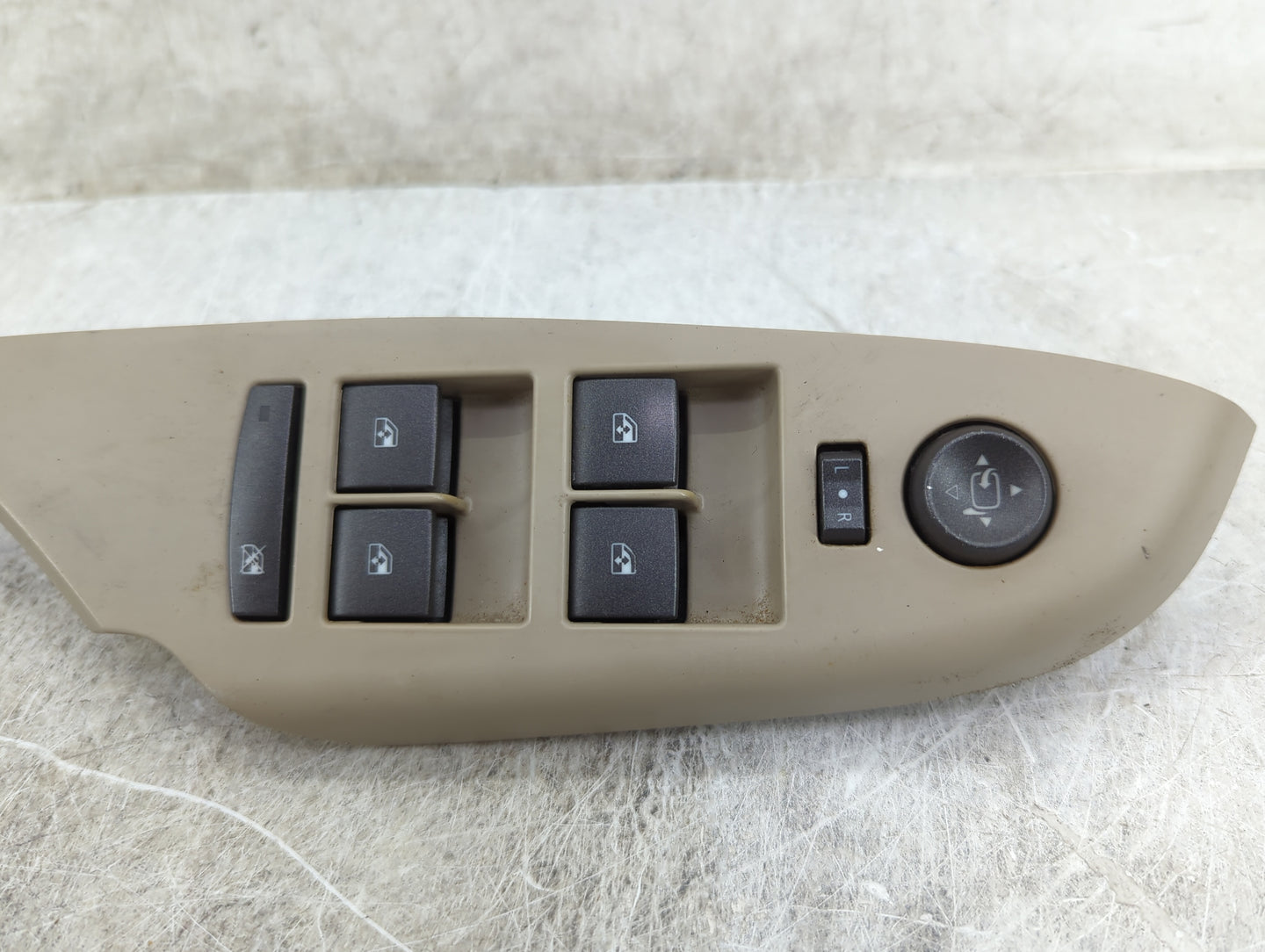2010-2012 Cadillac Srx Master Power Window Switch Replacement Driver Side Left P/N:FIS1015718 20313003 Fits Fits 2010 2011 2