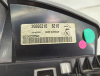 2010 Cadillac Srx Instrument Cluster Speedometer Gauges P/N:20866210 506210A2C53375841 Miles: Fits OEM Used Auto Parts - Oem