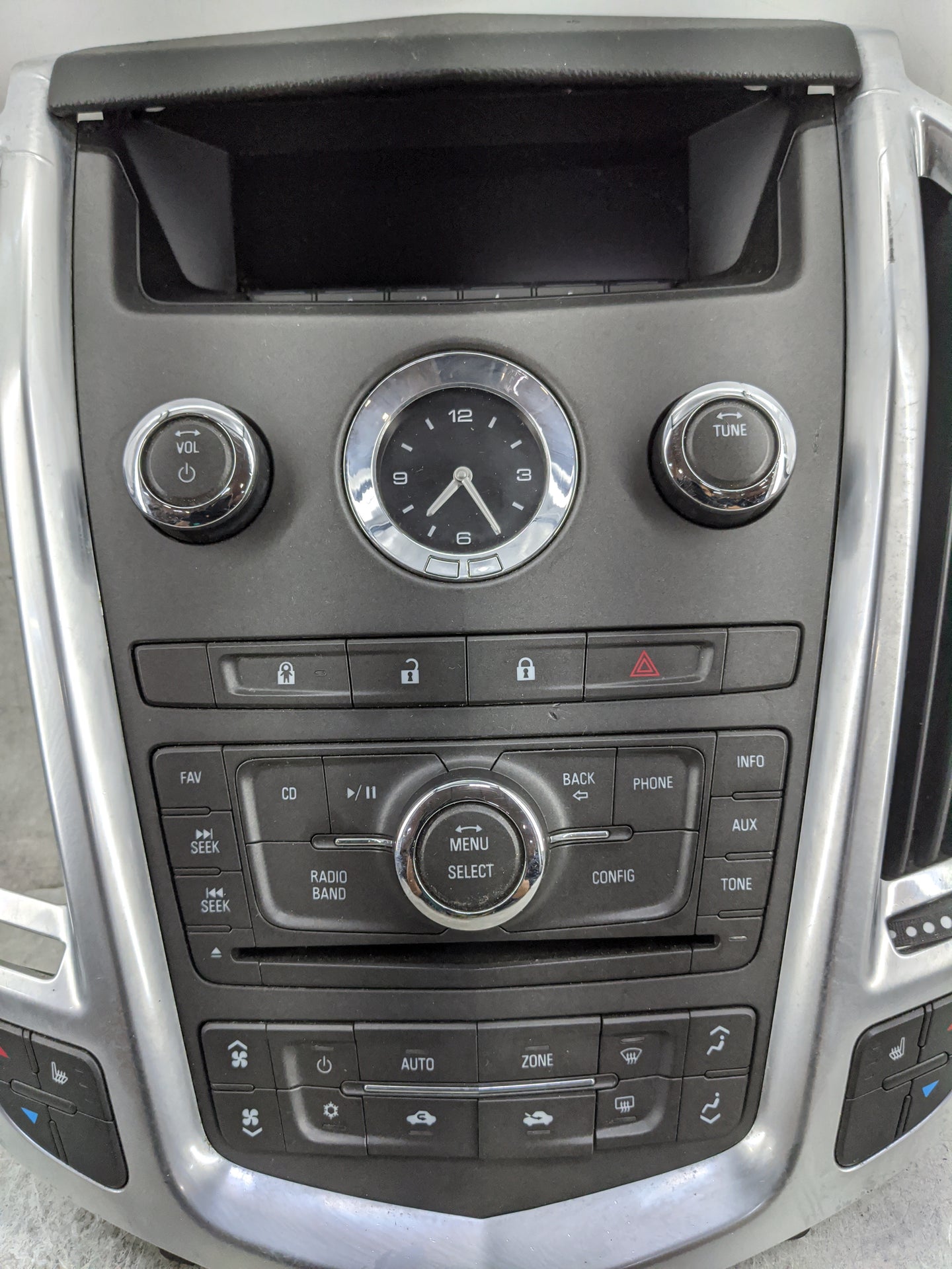 2010 Cadillac Srx Climate Control Module Temperature AC/Heater Replacement P/N:20882398H 20864868, A2C53377346 Fits OEM Used
