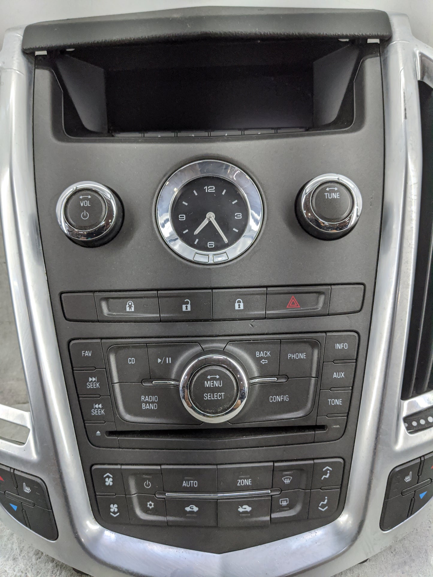 2010 Cadillac Srx Climate Control Module Temperature AC/Heater Replacement P/N:20882398H 20864868, A2C53377346 Fits OEM Used