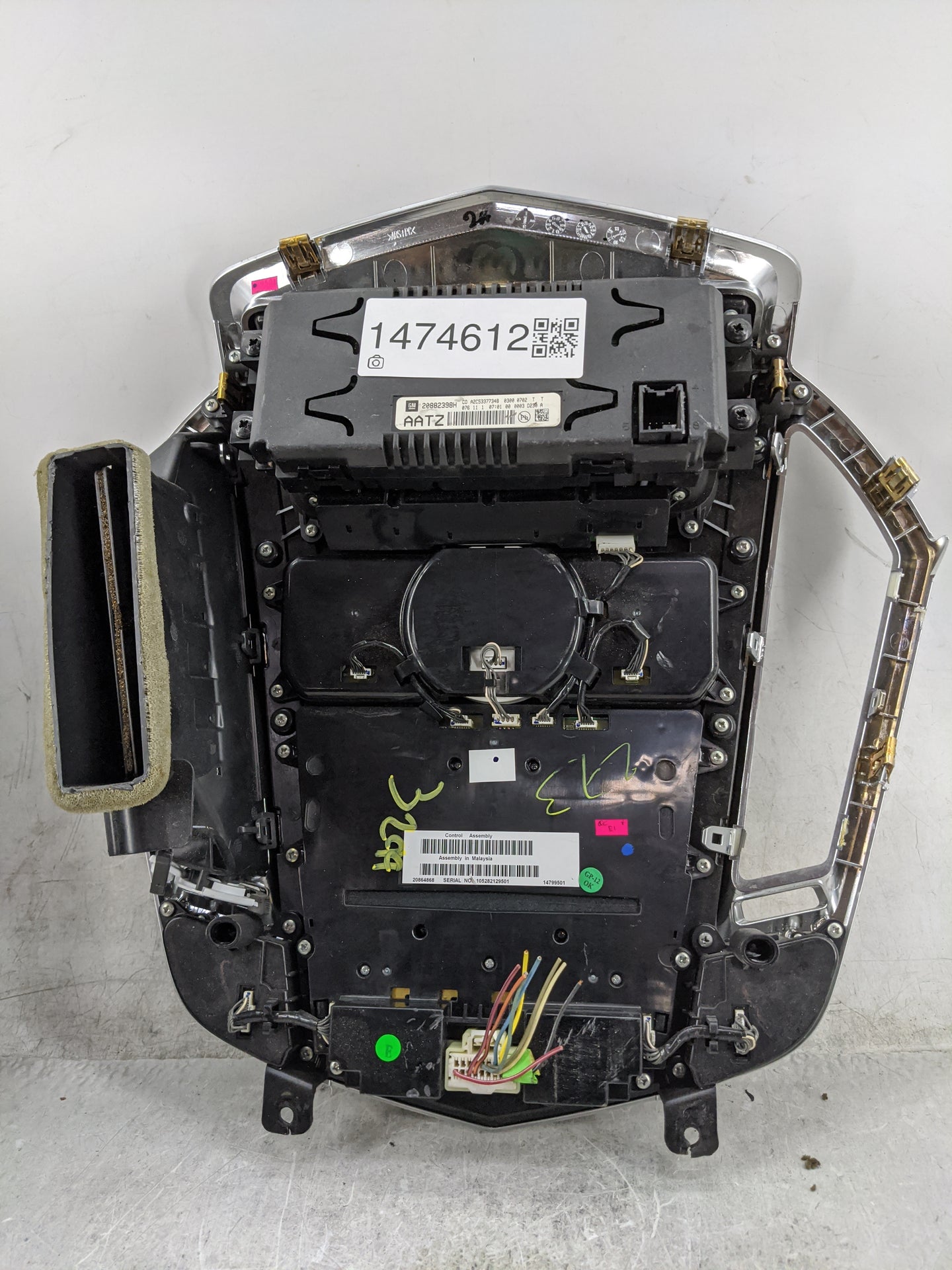 2010 Cadillac Srx Climate Control Module Temperature AC/Heater Replacement P/N:20882398H 20864868, A2C53377346 Fits OEM Used