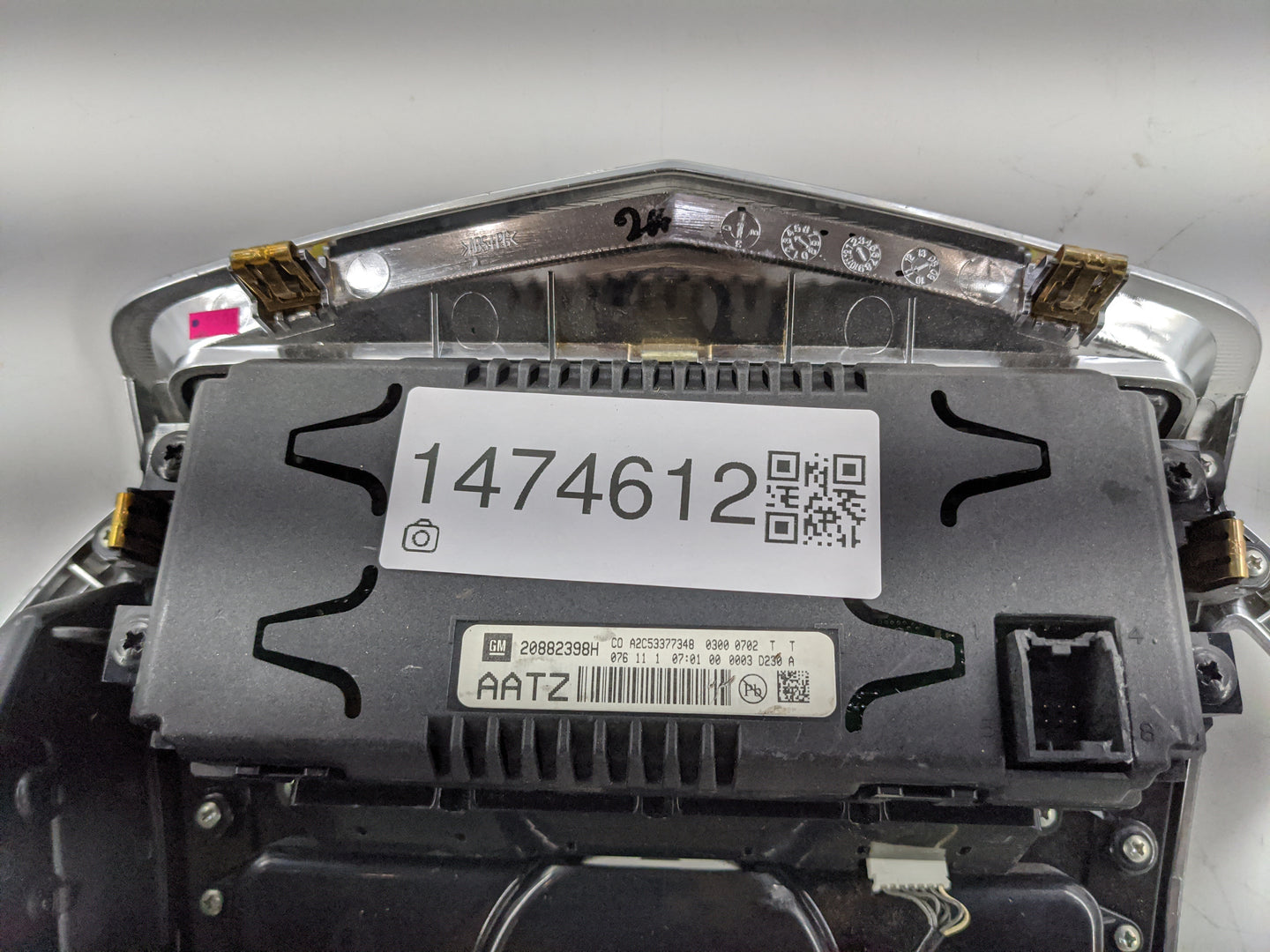 2010 Cadillac Srx Climate Control Module Temperature AC/Heater Replacement P/N:20882398H 20864868, A2C53377346 Fits OEM Used