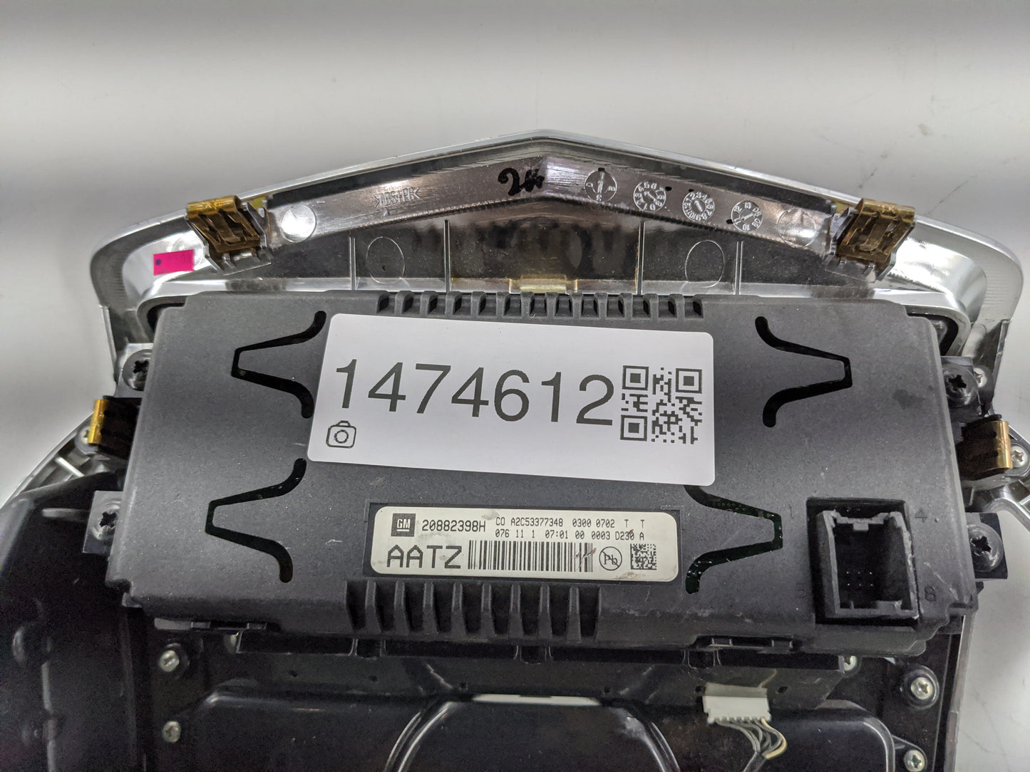 2010 Cadillac Srx Climate Control Module Temperature AC/Heater Replacement P/N:20882398H 20864868, A2C53377346 Fits OEM Used
