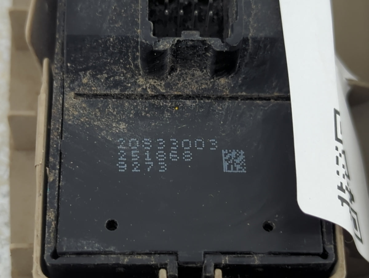 2010-2012 Cadillac Srx Master Power Window Switch Replacement Driver Side Left P/N:20833003 251868, 9273 Fits Fits 2010 2011
