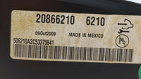 2010 Cadillac Srx Instrument Cluster Speedometer Gauges P/N:20866210 20913773 Fits OEM Used Auto Parts - Oemusedautoparts1.c