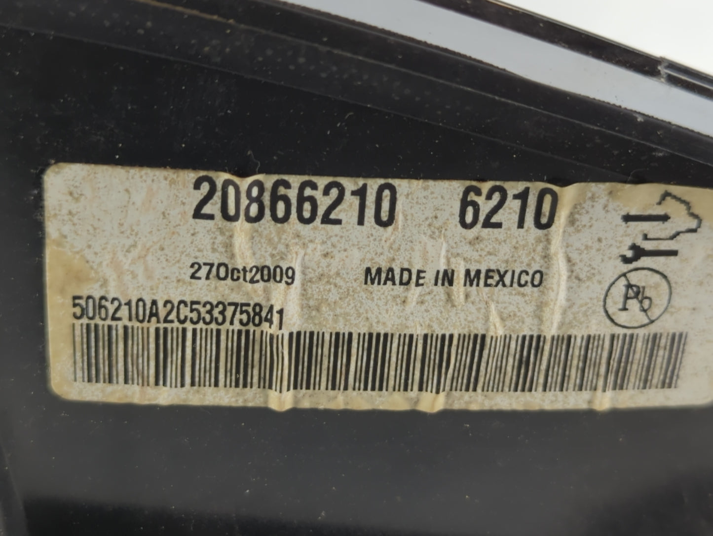 2010 Cadillac Srx Instrument Cluster Speedometer Gauges P/N:20866210 20913773 Fits OEM Used Auto Parts - Oemusedautoparts1.c