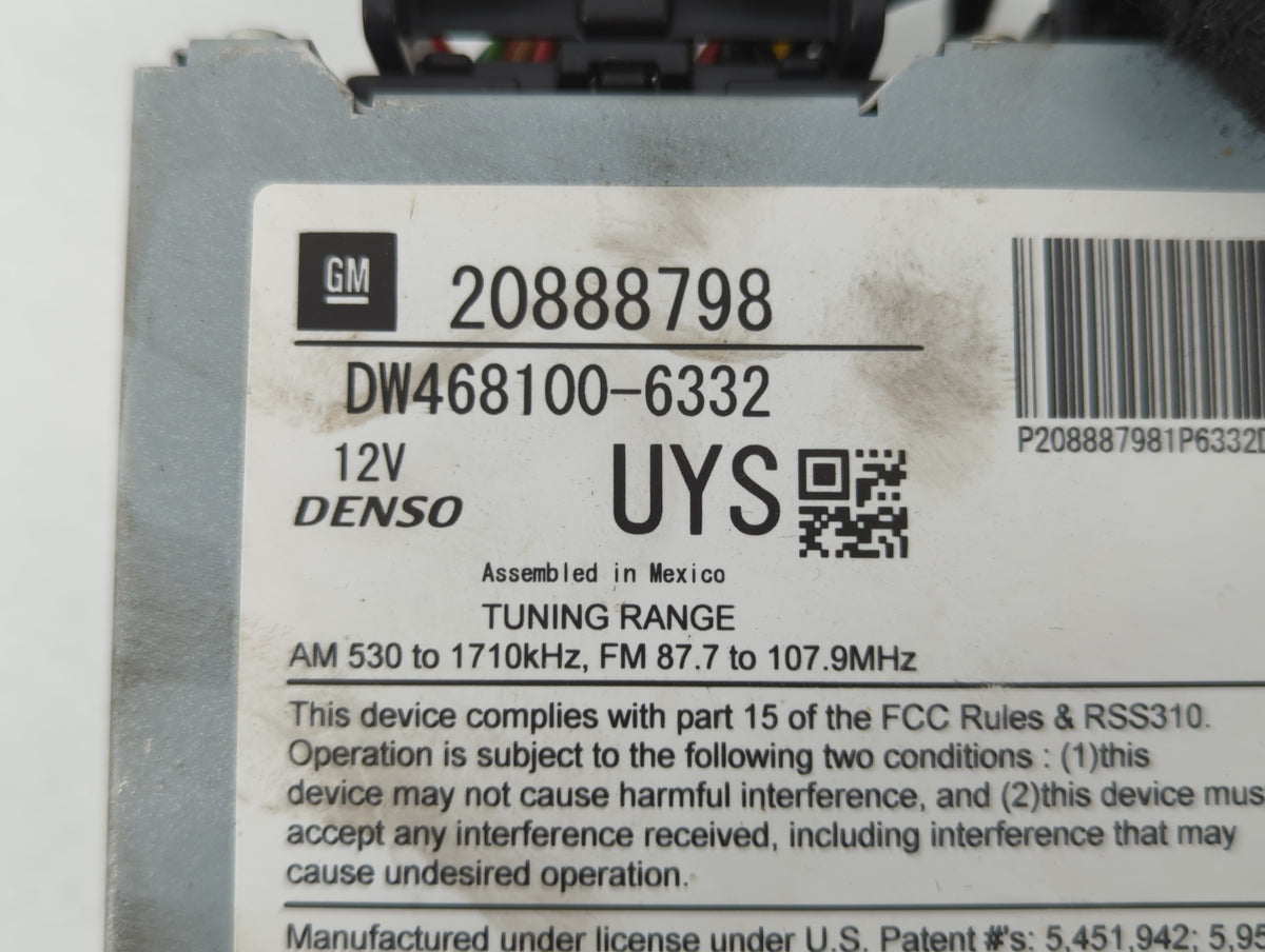 2010-2010 Cadillac Srx Undefined 572875 - Oemusedautoparts1.com